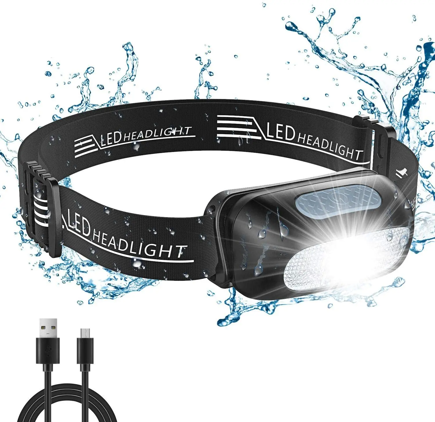 Mini Rechargeable Headlamp Body Motion Sensor Headlight Camping Flashlight Head Light Torch Lamp With USB
Mini Rechargeable Headlamp Body Motion Sensor Headlight Camping Flashlight Head Light Torch Lamp With USB