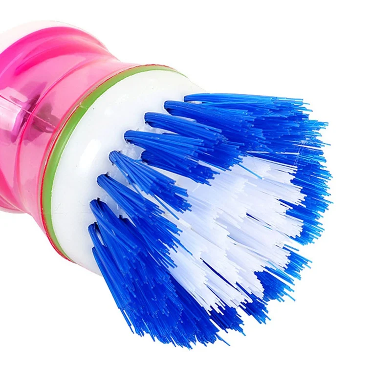 Kitchen Dish Brush With Liquid Soap Dispenser Plastic Pot Dish Cleaning Brush Home Cleaning Products Kitchen Washing Utensils
Kitchen Dish Brush With Liquid Soap Dispenser Plastic Pot Dish Cleaning Brush Home Cleaning Products Kitchen Washing Utensils