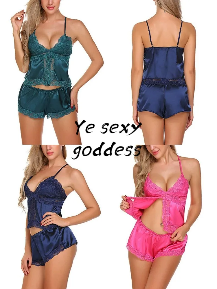 2021 New Sexy Lace Sling Split Home Service Women's Sleepwear Europe And The United States New Sexy Suit Black Blue Green
2021 New Sexy Lace Sling Split Home Service Women's Sleepwear Europe And The United States New Sexy Suit Black Blue Green
