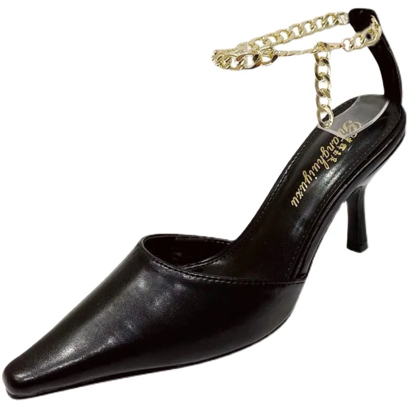 Buckle Strap Beige Heeled Sandals Fashion Womens Shoes 2021 Black High Luxury Rhinestone Pointed Party Comfort New Girls Spring 
Buckle Strap Beige Heeled Sandals Fashion Womens Shoes 2021 Black High Luxury Rhinestone Pointed Party Comfort New Girls Spring