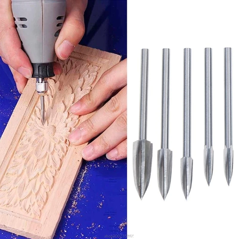 5pcs/set 3mm Shank Wood Carving Engraving Drill Bit Milling Cutter Knife HSS Woodworking Tools F05 21 Dropship
5pcs/set 3mm Shank Wood Carving Engraving Drill Bit Milling Cutter Knife HSS Woodworking Tools F05 21 Dropship
