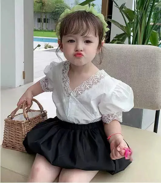 Summer New Girls Clothes Sets Baby Lace Jacket T-shirt + Denim Skirt 2pcs Suits Outfits Toddler Baby Kids Children's Clothing
Summer New Girls Clothes Sets Baby Lace Jacket T-shirt + Denim Skirt 2pcs Suits Outfits Toddler Baby Kids Children's Clothing