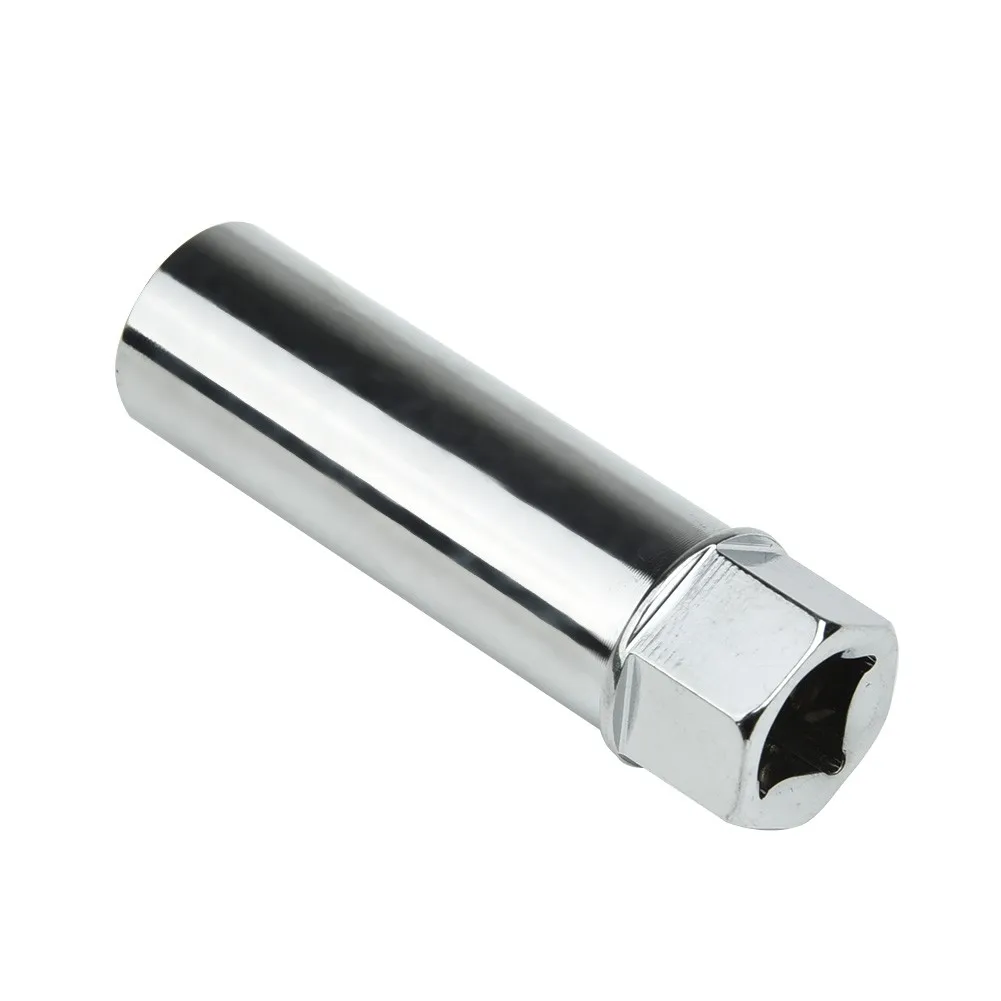 New Portable Practical Durable Spark Plug Remover 1pc Car Removal Silver Tool 14mm 3/8 Inch Chrome Vanadium Alloy
New Portable Practical Durable Spark Plug Remover 1pc Car Removal Silver Tool 14mm 3/8 Inch Chrome Vanadium Alloy