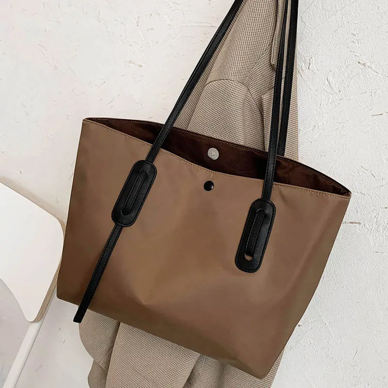 Women Shopping Bags Nylon Large Totes Ladies Waterproof Shopping Purse Women Big Shoulder Bag Handbag And Purses
Women Shopping Bags Nylon Large Totes Ladies Waterproof Shopping Purse Women Big Shoulder Bag Handbag And Purses