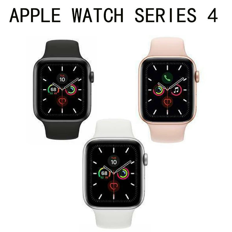 

Original and used Apple Watch Series 4 40/44mm Gold/Pink/Black/White Aluminium Case Sport Band GPS Cellular