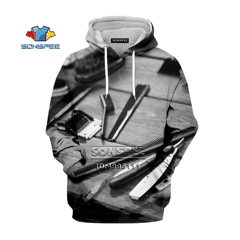 New Barber Hairdresser Shears 3D Print Men's Hooded Hoodies Sweatshirts Pullovers Casual Men Clothes Long Sleeve Oversized Tops
New Barber Hairdresser Shears 3D Print Men's Hooded Hoodies Sweatshirts Pullovers Casual Men Clothes Long Sleeve Oversized Tops