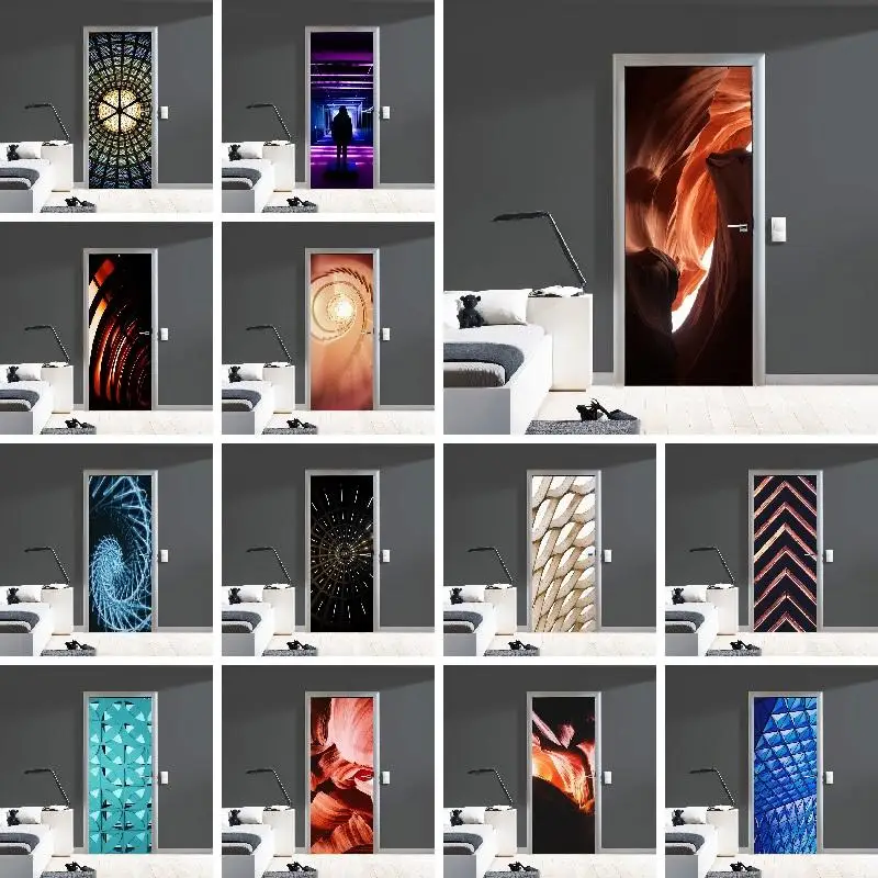 Bedroom Door Stickers Abstract Graphics Roof Spiral Irregular Geometric Colors Living Room Door Stickers Decor Home Accessories
Bedroom Door Stickers Abstract Graphics Roof Spiral Irregular Geometric Colors Living Room Door Stickers Decor Home Accessories