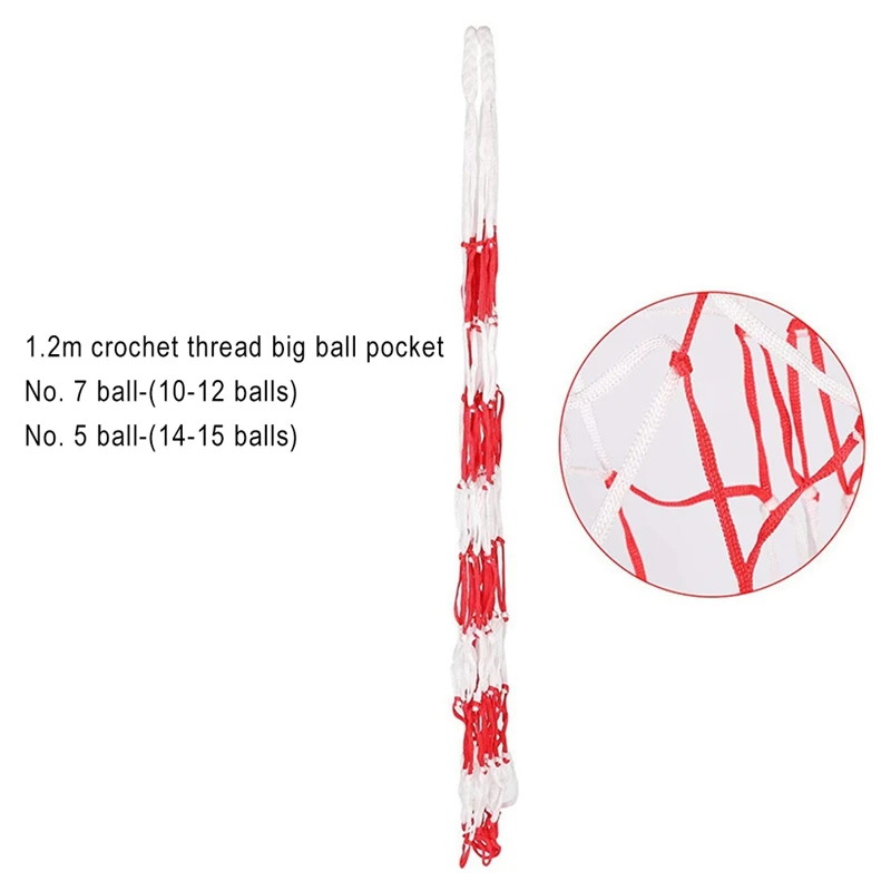Portable Nylon Net Basketball Carry Bag Portable Mesh Reticule Storage Bag For Volleyball Basketball Football Soccer Accessories
Portable Nylon Net Basketball Carry Bag Portable Mesh Reticule Storage Bag For Volleyball Basketball Football Soccer Accessories