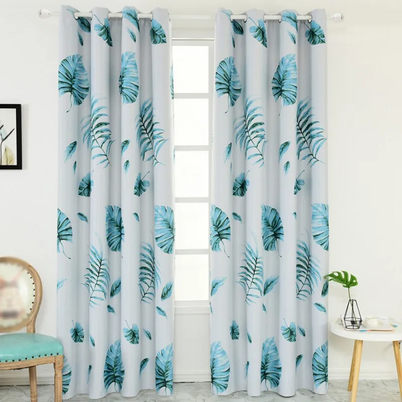 European Style Leaf Printed Shade Curtains For Living Dining Room Bedroom Sunshade Linen Jacquard Curtain Home Decoration Drape
European Style Leaf Printed Shade Curtains For Living Dining Room Bedroom Sunshade Linen Jacquard Curtain Home Decoration Drape