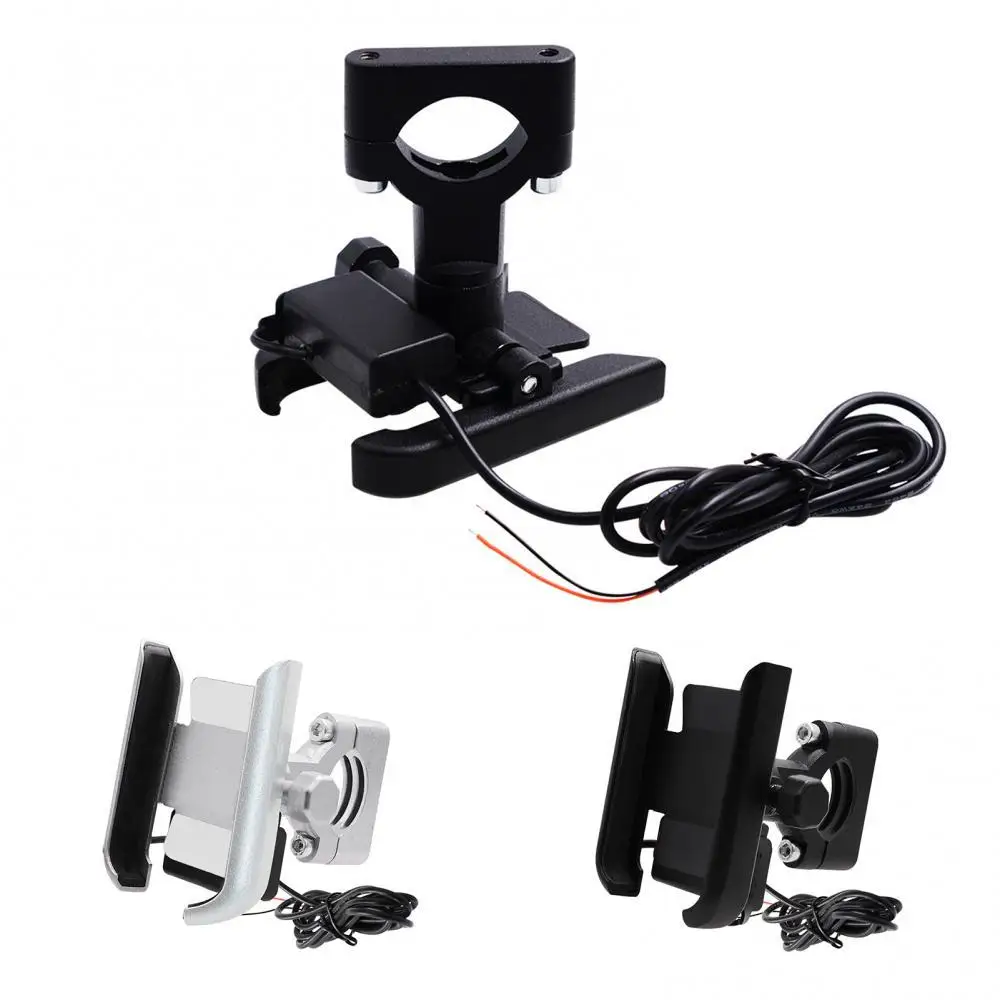 CS-856C 360-Degree Rotating Motorcycle Phone Holder Stand with USB Charging Port Car Interior Accessories Universal Holder
CS-856C 360-Degree Rotating Motorcycle Phone Holder Stand with USB Charging Port Car Interior Accessories Universal Holder
