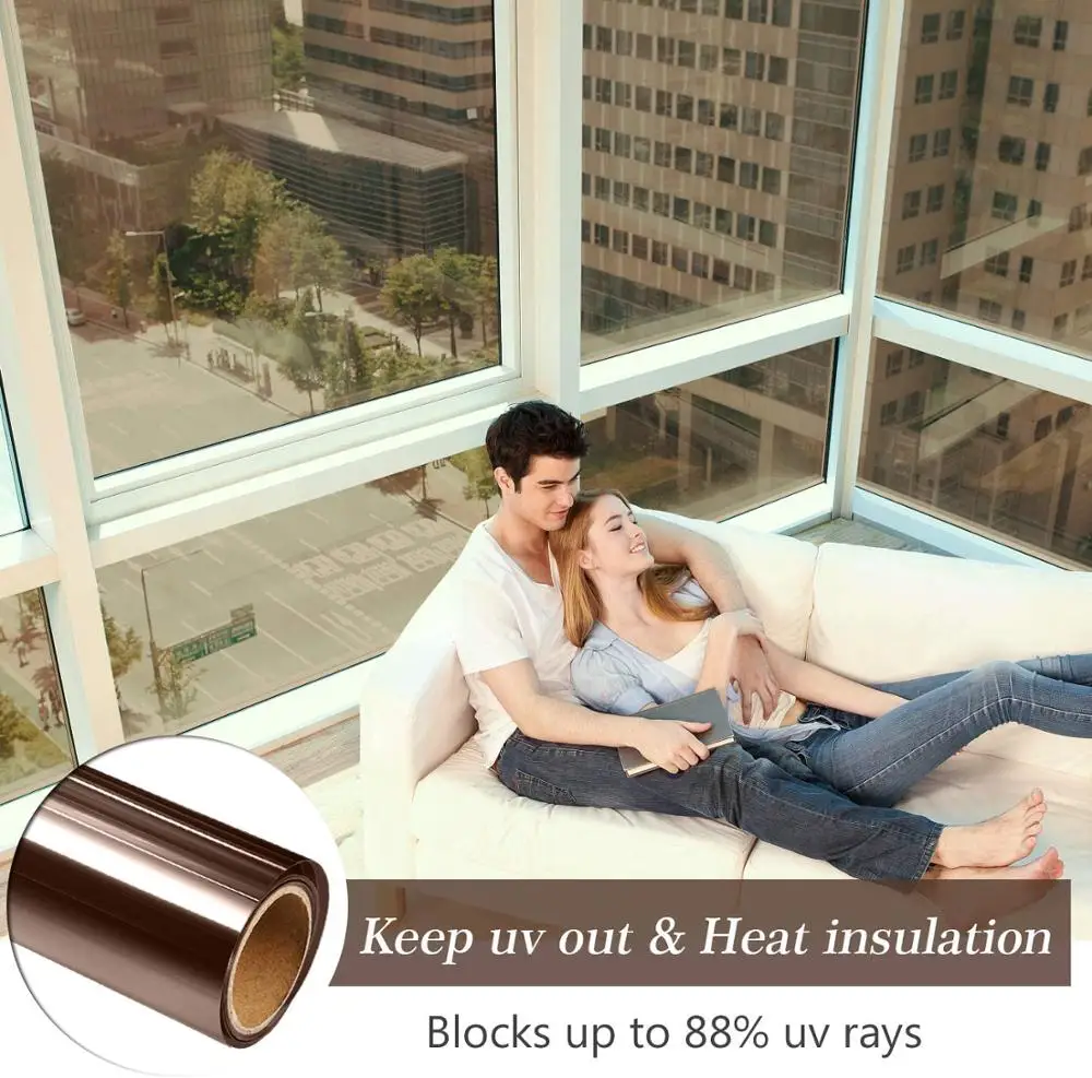 LUCKYYJ One Way Mirror Window Privacy Film UV Blocking Heat Control Reflective Glass Tint ,Vinyl Self-adhesive Glass Stickers
LUCKYYJ One Way Mirror Window Privacy Film UV Blocking Heat Control Reflective Glass Tint ,Vinyl Self-adhesive Glass Stickers