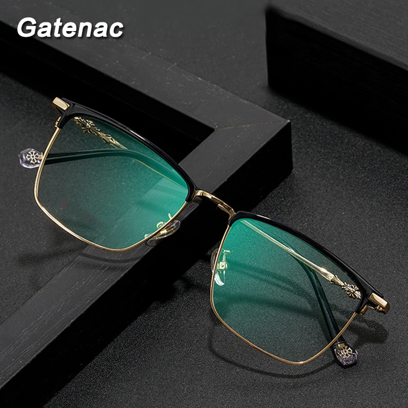 2021 New Acetate Titanium Fashion Women Reading Glasses Men Retro High Quality Presbyopic Glasses Prescription Reading Glasses 
2021 New Acetate Titanium Fashion Women Reading Glasses Men Retro High Quality Presbyopic Glasses Prescription Reading Glasses