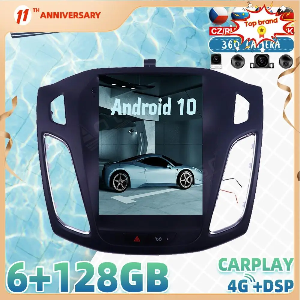 Экран Tesla для Focus 3 Mk 3 2011-17 Android автомобильный мультимедийный радиоплеер GPS-навигация 360 камера головное устройство стерео Carplay DSP
Экран Tesla для Focus 3 Mk 3 2011-17 Android автомобильный мультимедийный радиоплеер GPS-навигация 360 камера головное устройство стерео Carplay DSP