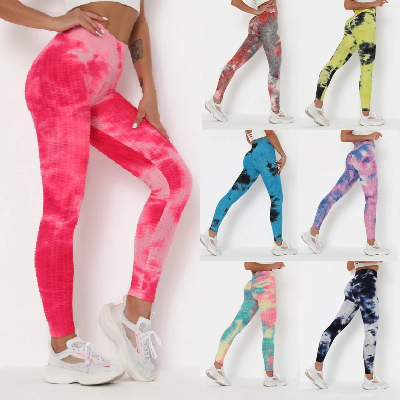 Newst Style Women High Waist Gyms Leggings Push Up Hip Fitness Pants Color Tie-dye Fashion Sport Leggings Anti Cellulite Legging
Newst Style Women High Waist Gyms Leggings Push Up Hip Fitness Pants Color Tie-dye Fashion Sport Leggings Anti Cellulite Legging