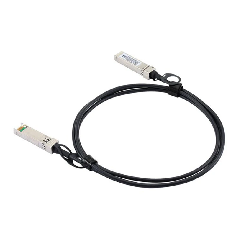 2M DAC Cable 10G SFP+DAC Cable Passive Direct Attach Copper Twinax Cable 30AWG Compatible for Ubiquiti Mikrotik Zyxel
2M DAC Cable 10G SFP+DAC Cable Passive Direct Attach Copper Twinax Cable 30AWG Compatible for Ubiquiti Mikrotik Zyxel