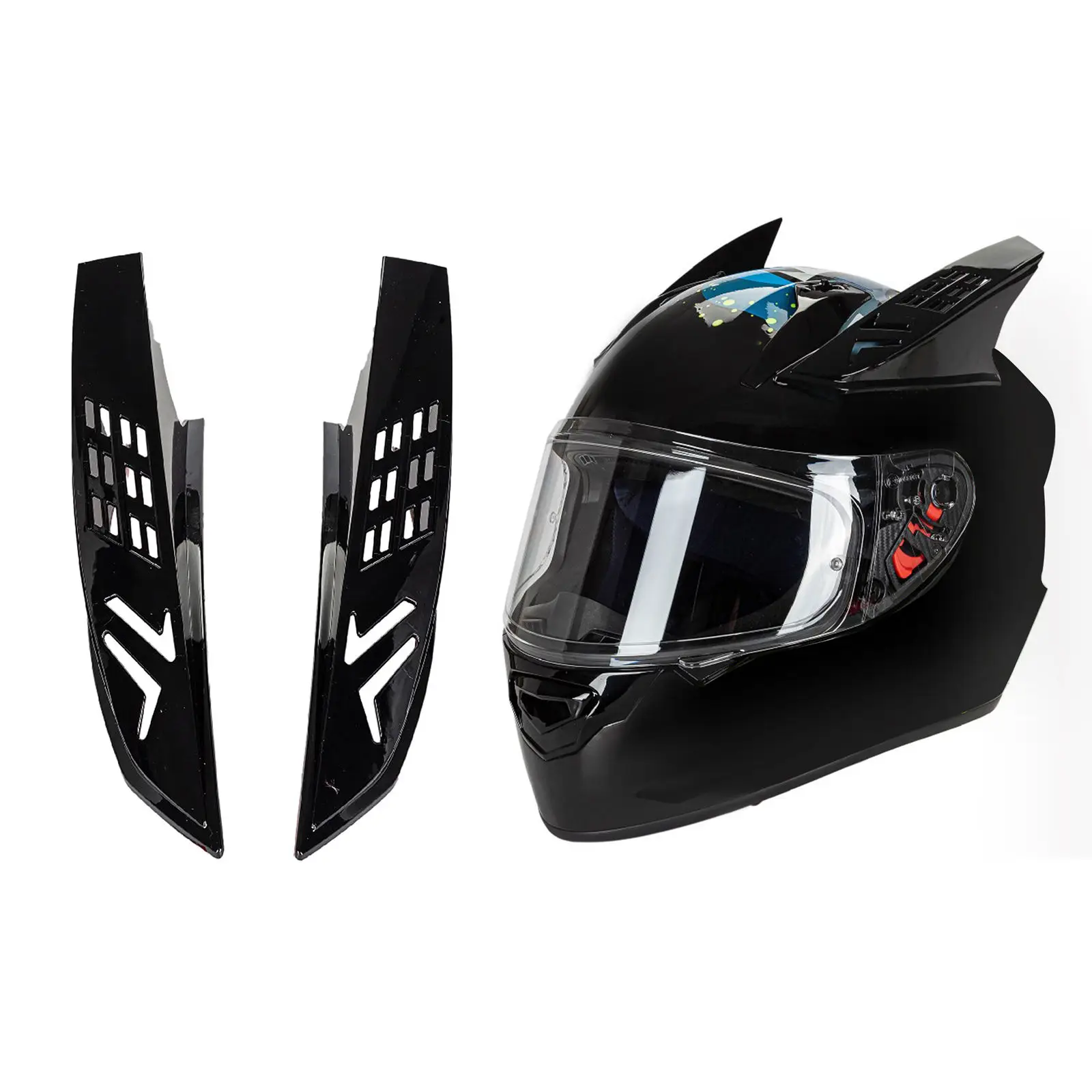 Motorcycle Helmet Horns Protective Decorative Stylish Motorcycle Accessories Strong Adhesive Decor Parts Helmet Ears Horns
Motorcycle Helmet Horns Protective Decorative Stylish Motorcycle Accessories Strong Adhesive Decor Parts Helmet Ears Horns