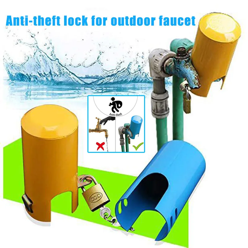 Anti-theft Water Faucet Lock Water Switch Lock Multi-function Water Tap Lock Protective Lock for Yard Outdoor Accessories WWO66
Anti-theft Water Faucet Lock Water Switch Lock Multi-function Water Tap Lock Protective Lock for Yard Outdoor Accessories WWO66