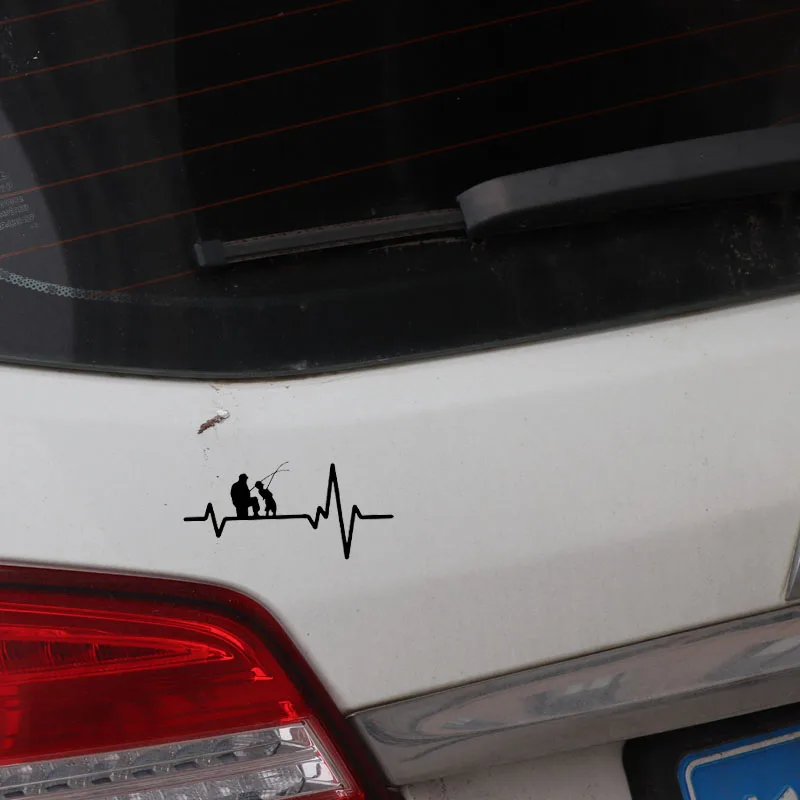Fuzhen Boutique Decals Exterior Accessories Vinyl Decal Heart Beat Line Fishing Father Dad Son Fish Rod Reel Lure Car Sticker
Fuzhen Boutique Decals Exterior Accessories Vinyl Decal Heart Beat Line Fishing Father Dad Son Fish Rod Reel Lure Car Sticker