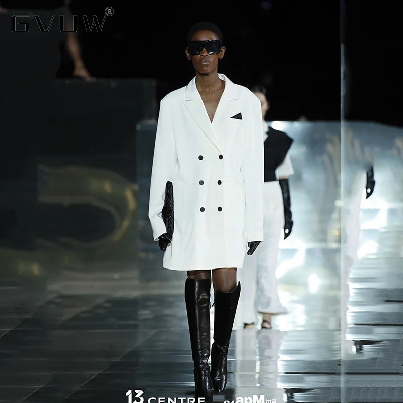 GVUW 2021 Spring Show Suit Coat Loose Medium Length Elegant Design Dress Clothes Spodenki Spodnie Damskie Tmall KB9669
GVUW 2021 Spring Show Suit Coat Loose Medium Length Elegant Design Dress Clothes Spodenki Spodnie Damskie Tmall KB9669