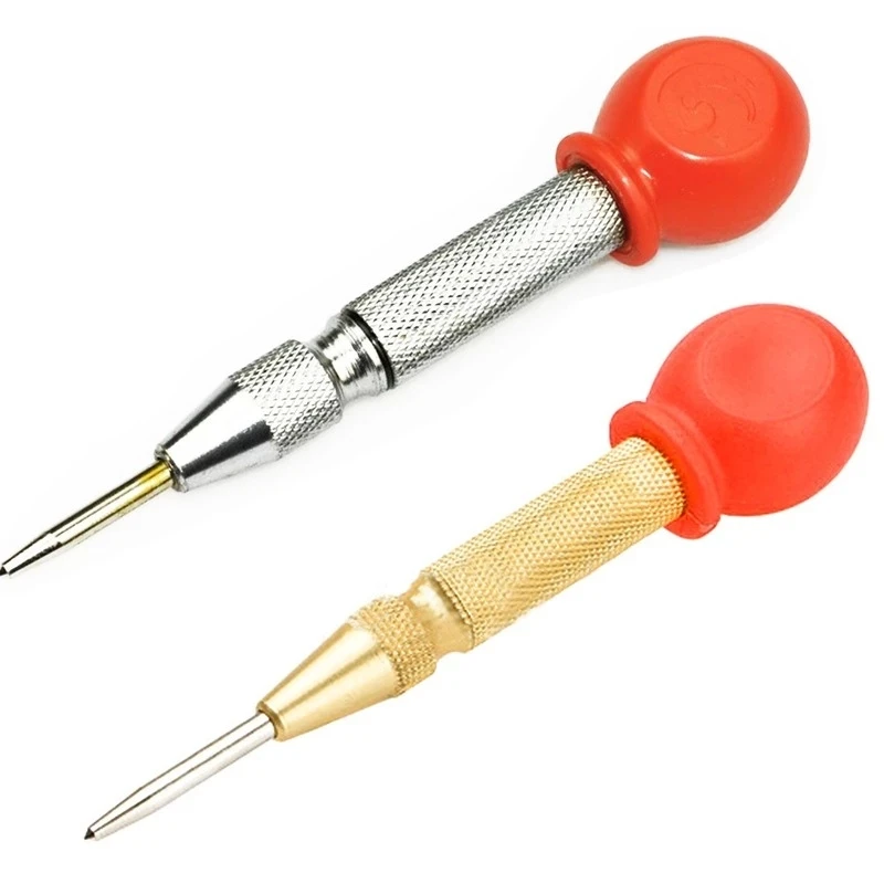 5inch Automatic Center Pin Punch Spring Loaded Marking Starting Holes Tool Wood Press Dent Marker Woodworking Tool Drill Bits
5inch Automatic Center Pin Punch Spring Loaded Marking Starting Holes Tool Wood Press Dent Marker Woodworking Tool Drill Bits
