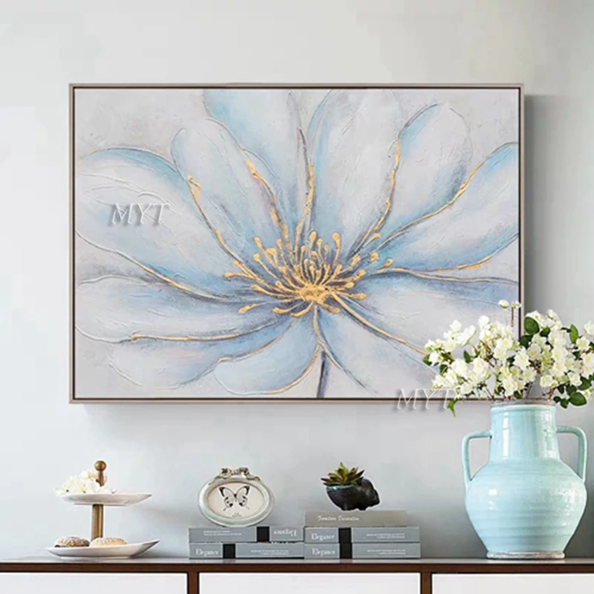 Modern Popular Abstract A Blue Flower Oil Painting 100% Handpainted Home Decoration High Quality Wall Art On Canvas Sale
Modern Popular Abstract A Blue Flower Oil Painting 100% Handpainted Home Decoration High Quality Wall Art On Canvas Sale