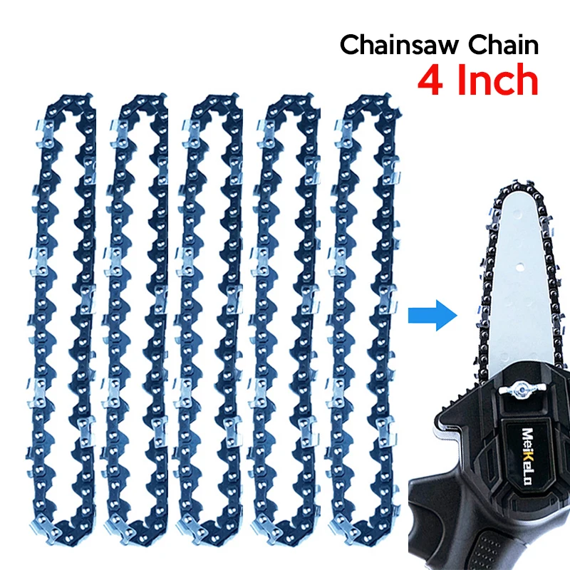 3/5Pcs Mini Chainsaw Chain 4 Inch Chainsaw Chain Guide Saw Chain Replacement Portable Hot
3/5Pcs Mini Chainsaw Chain 4 Inch Chainsaw Chain Guide Saw Chain Replacement Portable Hot