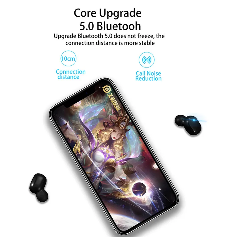 A6S PRO Buds Wireless Headphones Stereo Bluetooth Earphones Sport Earbuds Headset with Microphone for Redmi Xiaomi Smartphones
A6S PRO Buds Wireless Headphones Stereo Bluetooth Earphones Sport Earbuds Headset with Microphone for Redmi Xiaomi Smartphones
