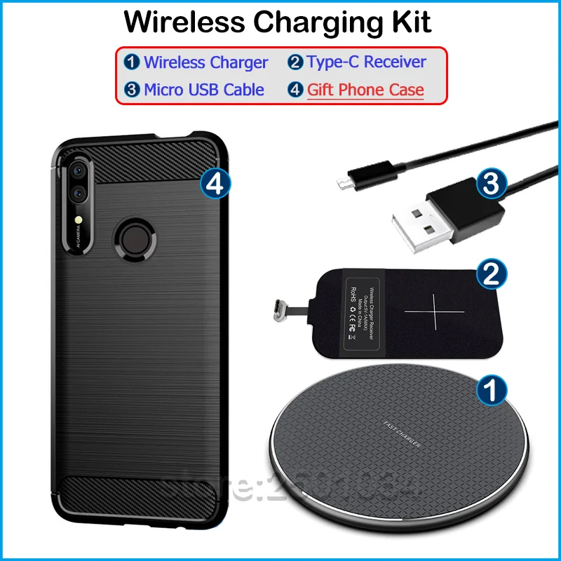 Qi Wireless Charging for Huawei Y9 Prime 2019 Qi Wireless Charger+USB Type C Receiver Nillkin Adapter Connector Gift TPU Case
Qi Wireless Charging for Huawei Y9 Prime 2019 Qi Wireless Charger+USB Type C Receiver Nillkin Adapter Connector Gift TPU Case