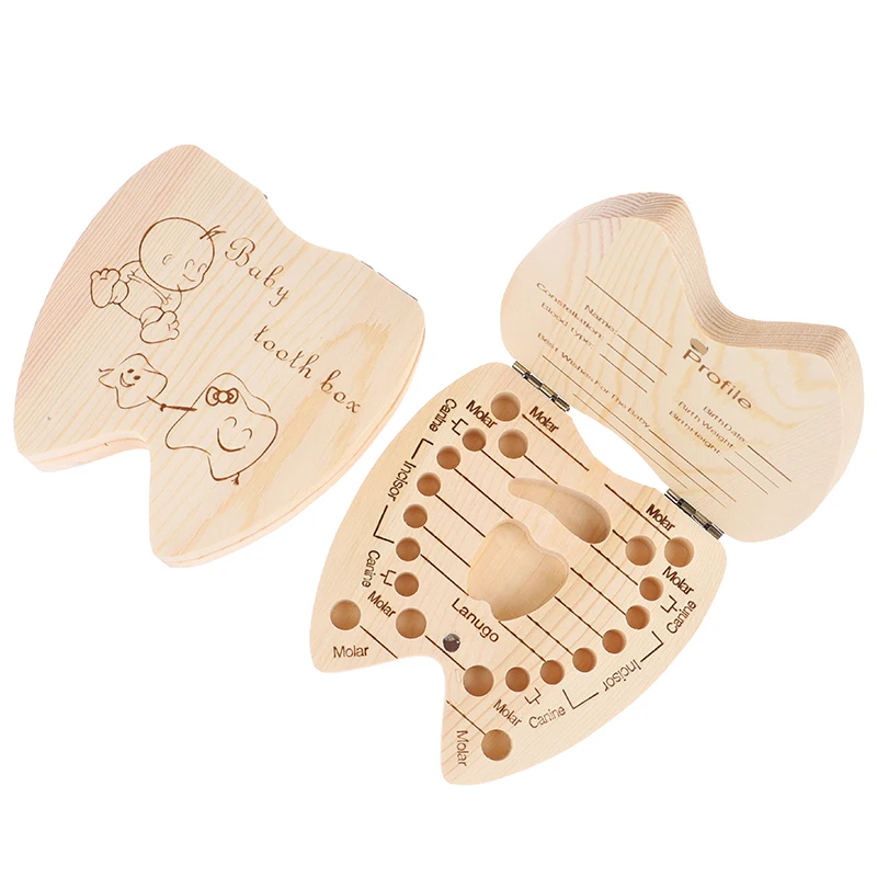 1Pc Baby Gift Wood Baby Girl Boy Tooth Organizer Boxes Save Deciduous Teeth Storage Keepsakes Collecting
1Pc Baby Gift Wood Baby Girl Boy Tooth Organizer Boxes Save Deciduous Teeth Storage Keepsakes Collecting