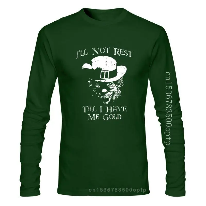 Ill Not Rest Till I Have Me Gold T-Shirt Leprechaun Movie Shirt Horror Movie Shirts Mens And Womens Horror Shirts 
Ill Not Rest Till I Have Me Gold T-Shirt Leprechaun Movie Shirt Horror Movie Shirts Mens And Womens Horror Shirts