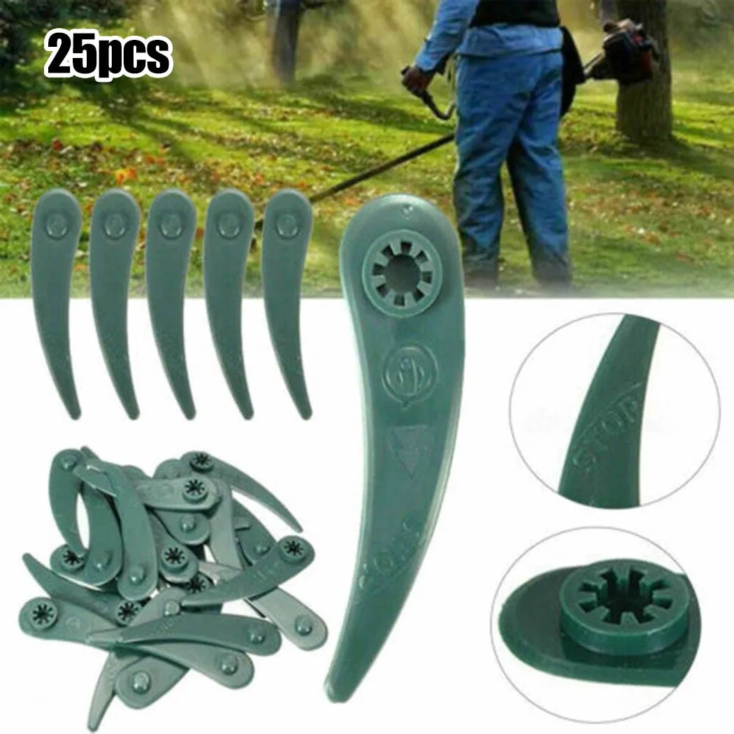 25Pcs Trimmer Blades For Bosch ART 23-18 Li/26-18 Lawn Mower Grass Strimmer Parkside Garden Power Tools Parts
25Pcs Trimmer Blades For Bosch ART 23-18 Li/26-18 Lawn Mower Grass Strimmer Parkside Garden Power Tools Parts