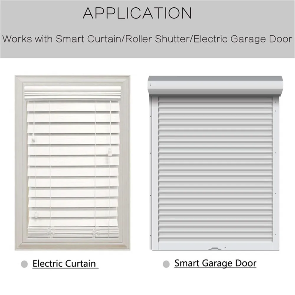 WiFi Smart Curtain EU/US Standard for Rolling Shutter, Smart Home Automatical Curtain Control System Touch Switch
WiFi Smart Curtain EU/US Standard for Rolling Shutter, Smart Home Automatical Curtain Control System Touch Switch