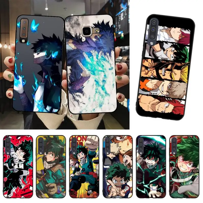 Чехол для телефона Maiyaca Anime My Hero academic с рисунком Samsung A51 A71 A40 A50 A70 A10 A20 A30 A6 A7 A8