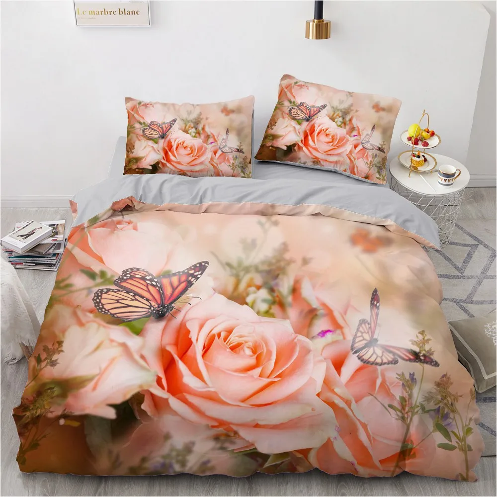 3D Bedding Set Custom Single Double Queen Size 3PCS Duvet Cover Set Blanket/Quilt Pillow Case Flowers Bedclothes Drop Ship
3D Bedding Set Custom Single Double Queen Size 3PCS Duvet Cover Set Blanket/Quilt Pillow Case Flowers Bedclothes Drop Ship