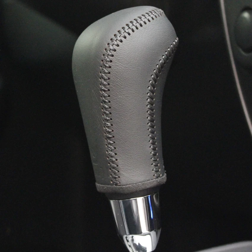 Black Leather Hand-stitched Car Gear Shift Knob Covers for Suzuki Jimny Swift Grand Vitara Automatic Gear Shift Knob Case
Black Leather Hand-stitched Car Gear Shift Knob Covers for Suzuki Jimny Swift Grand Vitara Automatic Gear Shift Knob Case