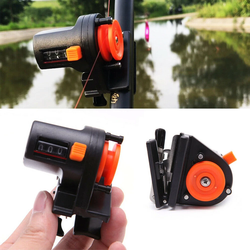 1Pc Fishing Line Counter Portable Fishing Line Depth Finder Counter Fishing Tool Tackle Length Gauge Tackle Tool 0-999M
1Pc Fishing Line Counter Portable Fishing Line Depth Finder Counter Fishing Tool Tackle Length Gauge Tackle Tool 0-999M