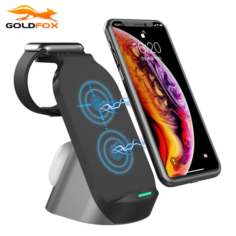 15W Qi Wireless Charger for iPhone 12 11 Samsung S20 Fast Wireless Charging 3 in 1 Charger Station for Airpods Apple Watch 5 4
15W Qi Wireless Charger for iPhone 12 11 Samsung S20 Fast Wireless Charging 3 in 1 Charger Station for Airpods Apple Watch 5 4