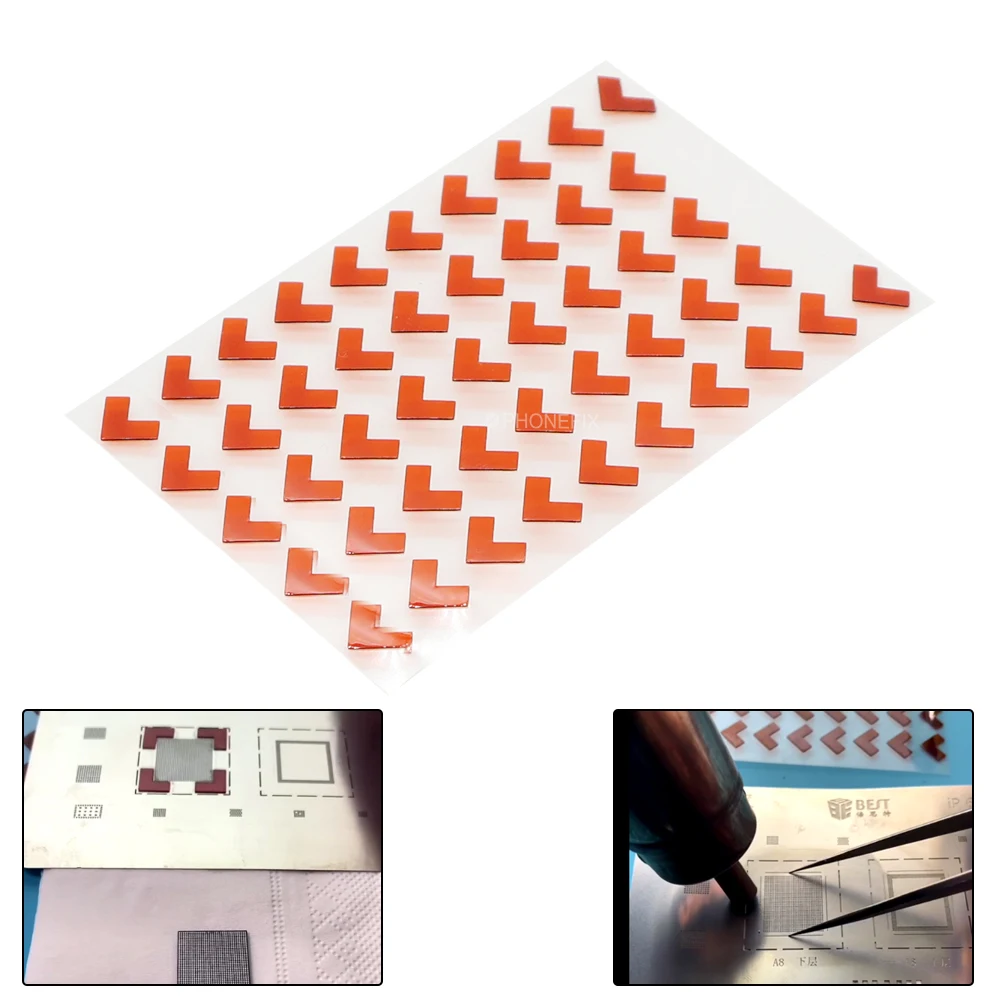 BEST 3D Tin Planting Net Chip Fixing Sticker Heat Resistant Universal Maintenance Platform Planting Tin Net Chip Repair Tools
BEST 3D Tin Planting Net Chip Fixing Sticker Heat Resistant Universal Maintenance Platform Planting Tin Net Chip Repair Tools