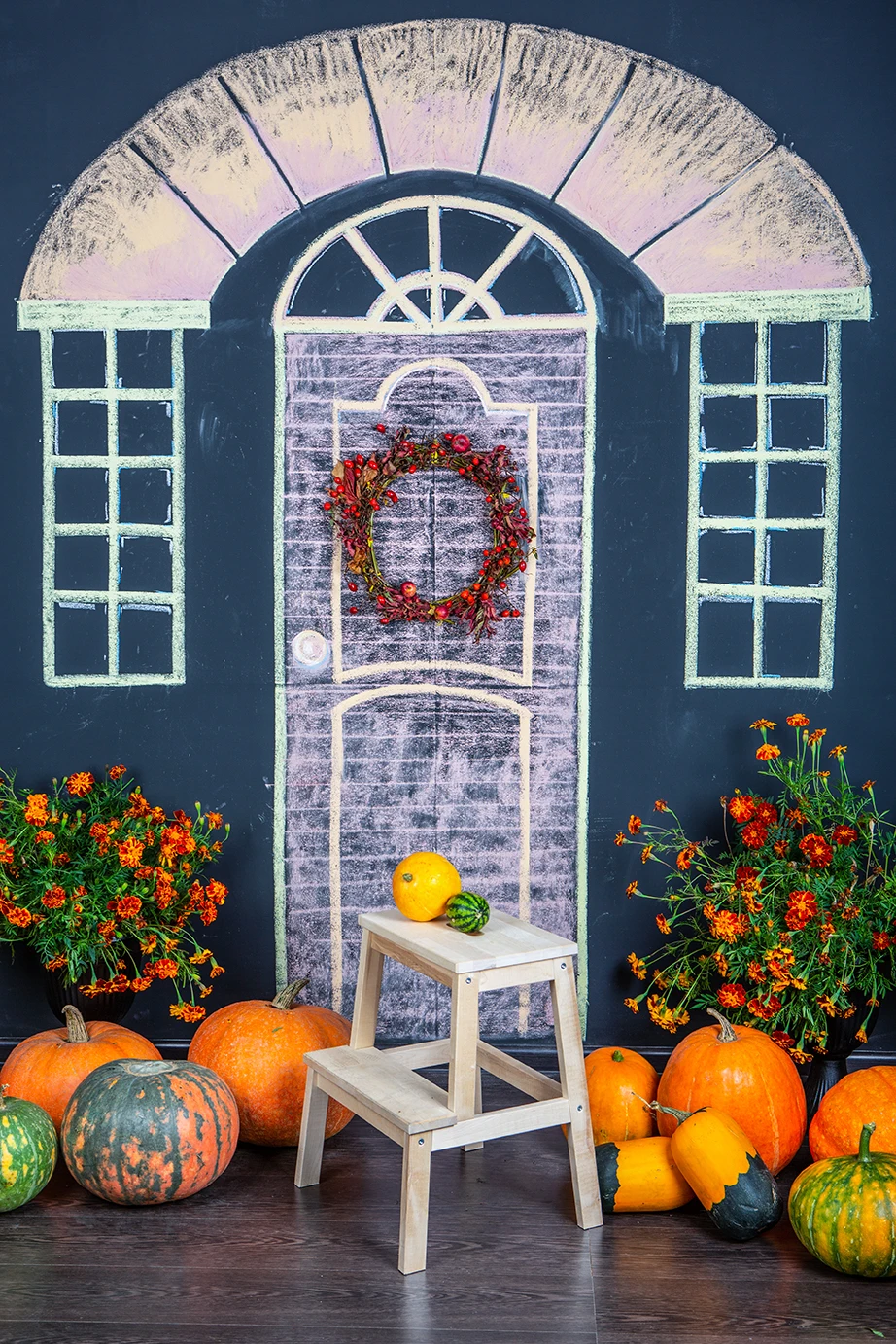 Wreath Pumpkin Leaves Flowers Scene Photo Background Wall Decor Portrait Vinyl Photocall Photography Backdrop Studio props
Wreath Pumpkin Leaves Flowers Scene Photo Background Wall Decor Portrait Vinyl Photocall Photography Backdrop Studio props