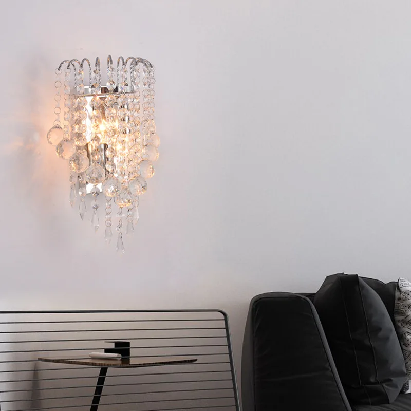 nordice crystal lampes suspendues crystal luminaria nordic decoration home crystal bedside home deco wall lamp
nordice crystal lampes suspendues crystal luminaria nordic decoration home crystal bedside home deco wall lamp