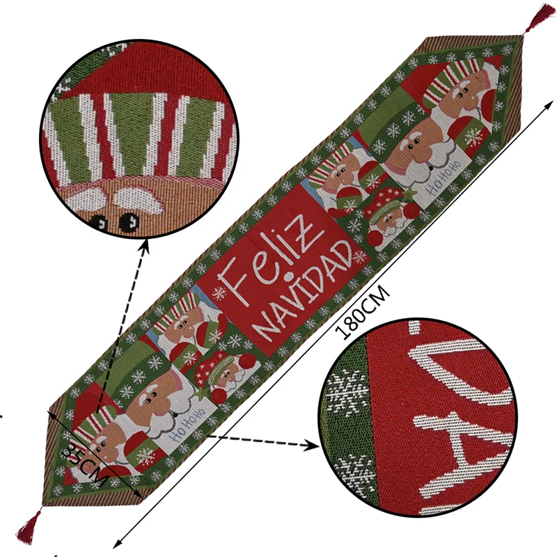 Christmas Tablecloth Banquet Christmas Decor Washable Table Cover Xmas Tablecloth 
Christmas Tablecloth Banquet Christmas Decor Washable Table Cover Xmas Tablecloth