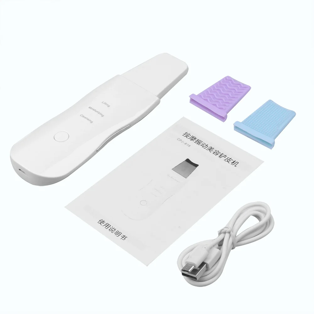 Ultrasonic Skin Scrubber Facial Cleansing Machine Deep Cleansing Facial Peeling Shovel Facial Remove Keratin Pore Lift Beauty
Ultrasonic Skin Scrubber Facial Cleansing Machine Deep Cleansing Facial Peeling Shovel Facial Remove Keratin Pore Lift Beauty