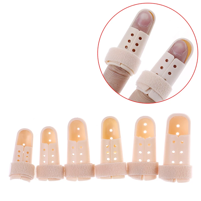 1Pc Adjustable Hook Plastic Hand Finger Splints Support Brace Mallet Splint for Broken Finger Joint Fracture Pain Protection
1Pc Adjustable Hook Plastic Hand Finger Splints Support Brace Mallet Splint for Broken Finger Joint Fracture Pain Protection