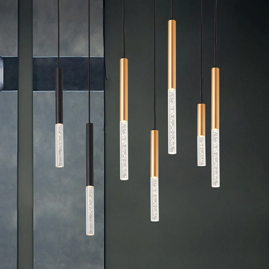 Thrisdar Nordic Long Tube Hanging Light Metal Acrylic Kitchen Bar Counter Pendant Light Bedroom Bedside Pendant Lamps
Thrisdar Nordic Long Tube Hanging Light Metal Acrylic Kitchen Bar Counter Pendant Light Bedroom Bedside Pendant Lamps