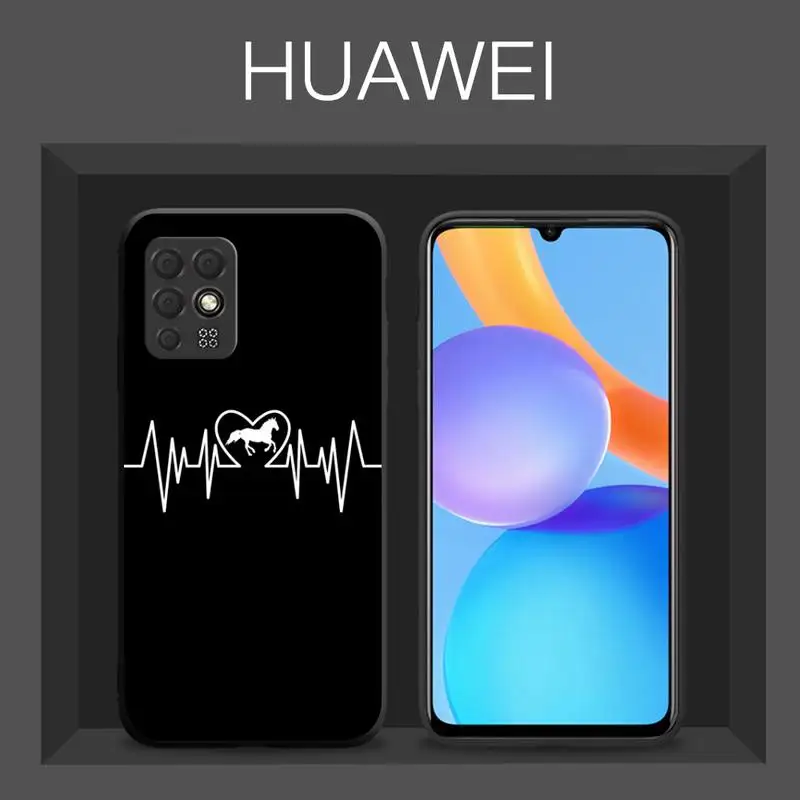 Horse Pony Horse Heartbeat Phone Case For Huawei honor Mate 10 20 30 40 i 9 8 pro x Lite P smart 2019 nova 5t
Horse Pony Horse Heartbeat Phone Case For Huawei honor Mate 10 20 30 40 i 9 8 pro x Lite P smart 2019 nova 5t