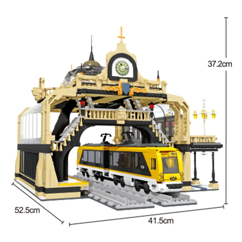 IN STOCK 3950PCS Ideas Expert Creator European Railway Train Station Studgate Building Blocks Assembled Bricks Toys Kids Gifts
IN STOCK 3950PCS Ideas Expert Creator European Railway Train Station Studgate Building Blocks Assembled Bricks Toys Kids Gifts