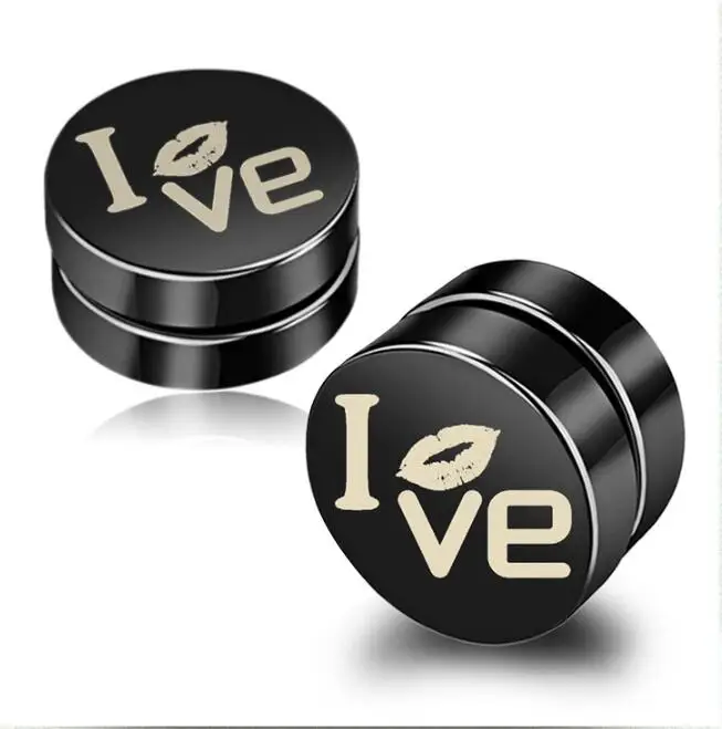 1Piece Punk Mens Strong Magnet Magnetic Love Non Piercing Earrings Fake Earrings Gift for Boyfriend Lover Slimming 
1Piece Punk Mens Strong Magnet Magnetic Love Non Piercing Earrings Fake Earrings Gift for Boyfriend Lover Slimming