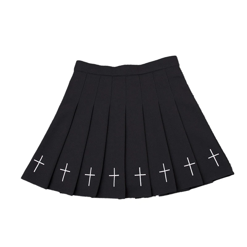 Pleated Skirt Women's Embroidered Skirt Spring And Summer New Style With Stretch Skirts Dark Black
Pleated Skirt Women's Embroidered Skirt Spring And Summer New Style With Stretch Skirts Dark Black