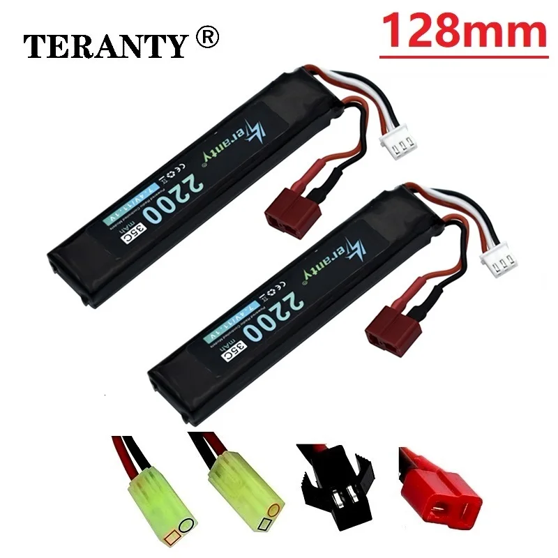 Upgrade 35C Max 50C 2S 2200mAh 7.4V Water gun Lipo Battery Mini Airsoft gun RC Quadcopters Cars Boats Toys Guns Battery 2Pcs/Set
Upgrade 35C Max 50C 2S 2200mAh 7.4V Water gun Lipo Battery Mini Airsoft gun RC Quadcopters Cars Boats Toys Guns Battery 2Pcs/Set