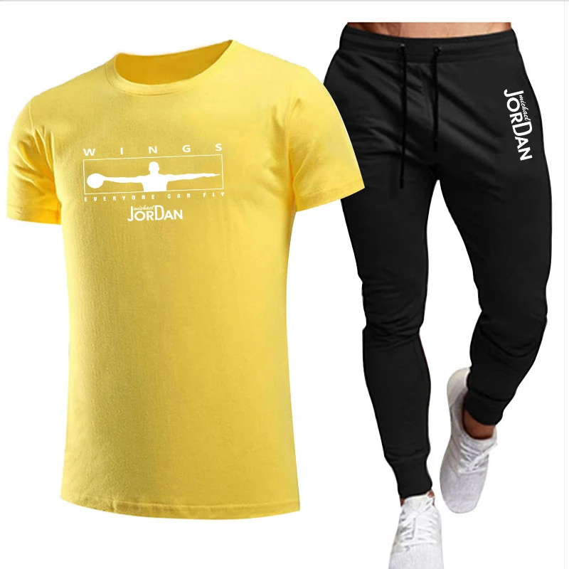 Men's Shirt Tracksuit Two Pieces Sets Men Casual Fitness Sport Suit Short Sleeve t Shirt+Trousers Men's Casual Sportswear Suits
Men's Shirt Tracksuit Two Pieces Sets Men Casual Fitness Sport Suit Short Sleeve t Shirt+Trousers Men's Casual Sportswear Suits